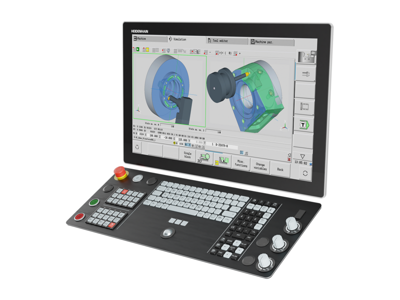 輪郭削り制御装置CNC PILOT 640 | HEIDENHAIN CNC制御装置